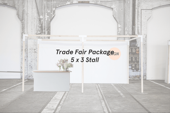 Trade Fair Package | To suit 5 x 3 stall