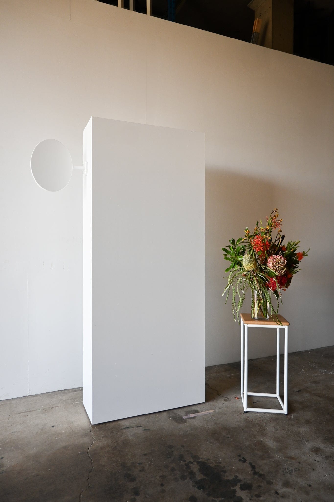 Boxed Back Wall | 1m walls
