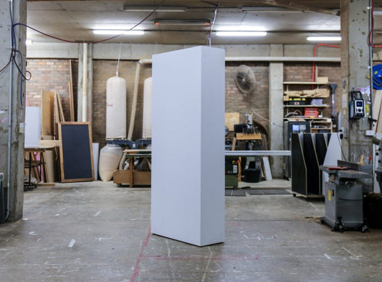Boxed Back Wall | 1m walls