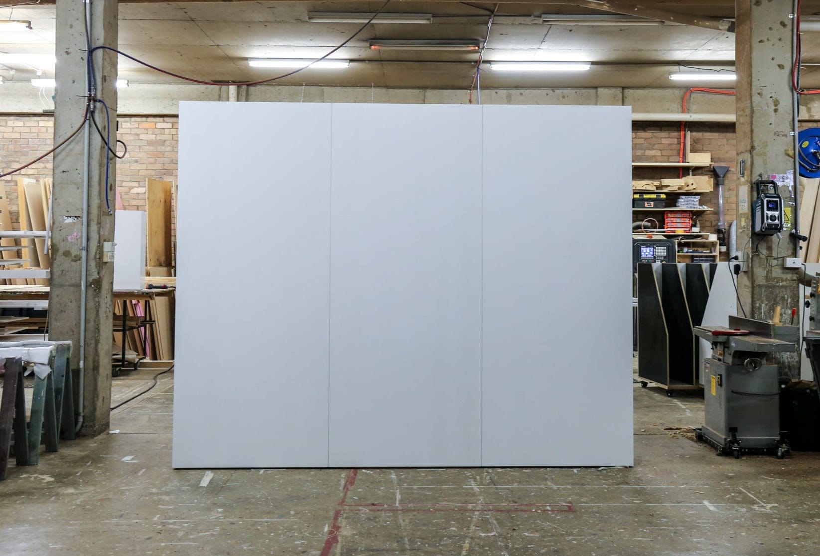 Boxed Back Wall | 1m walls
