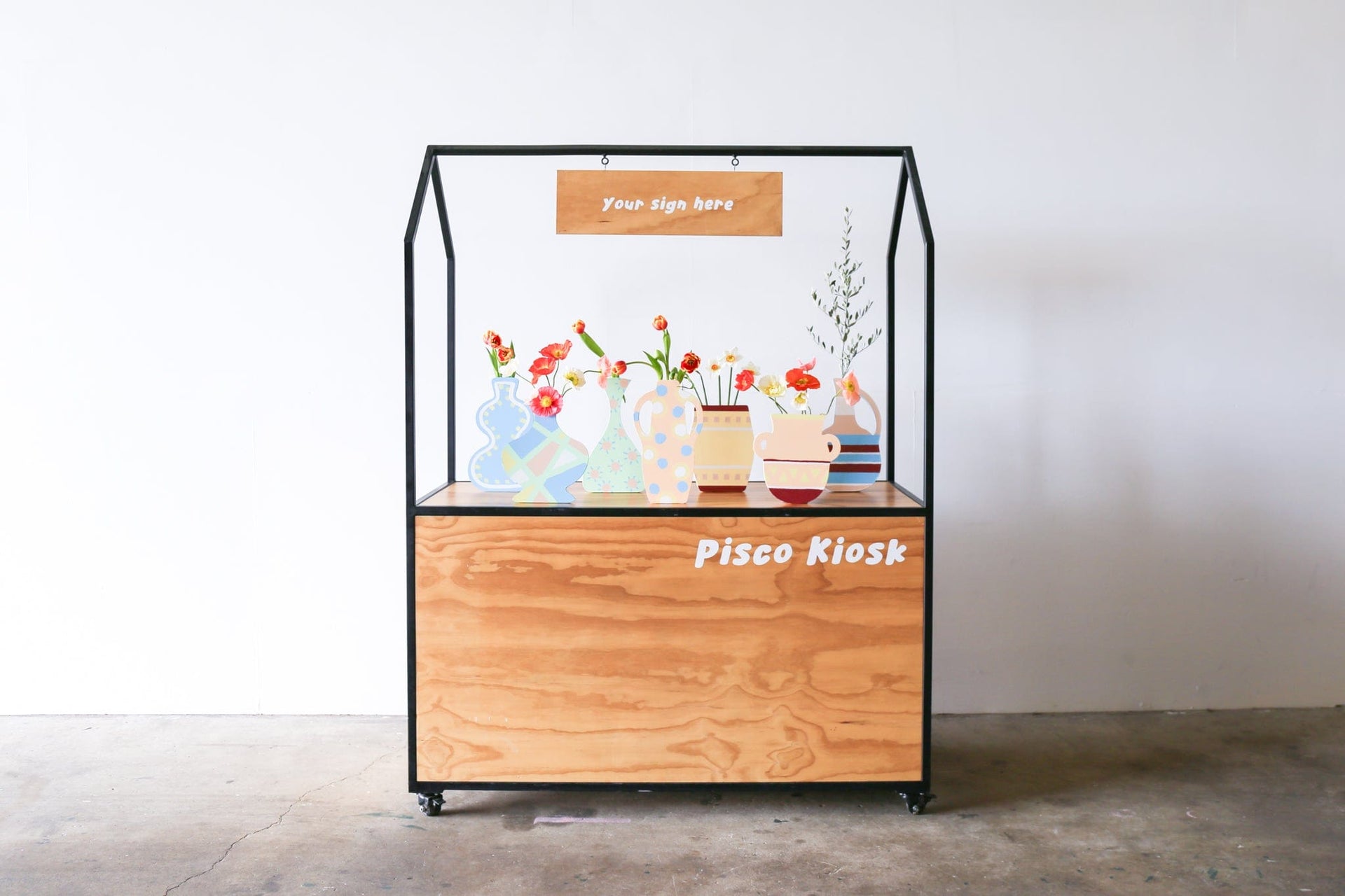 Pisco Kiosk by Timbermill - Furniture Hire within Sydney Region
