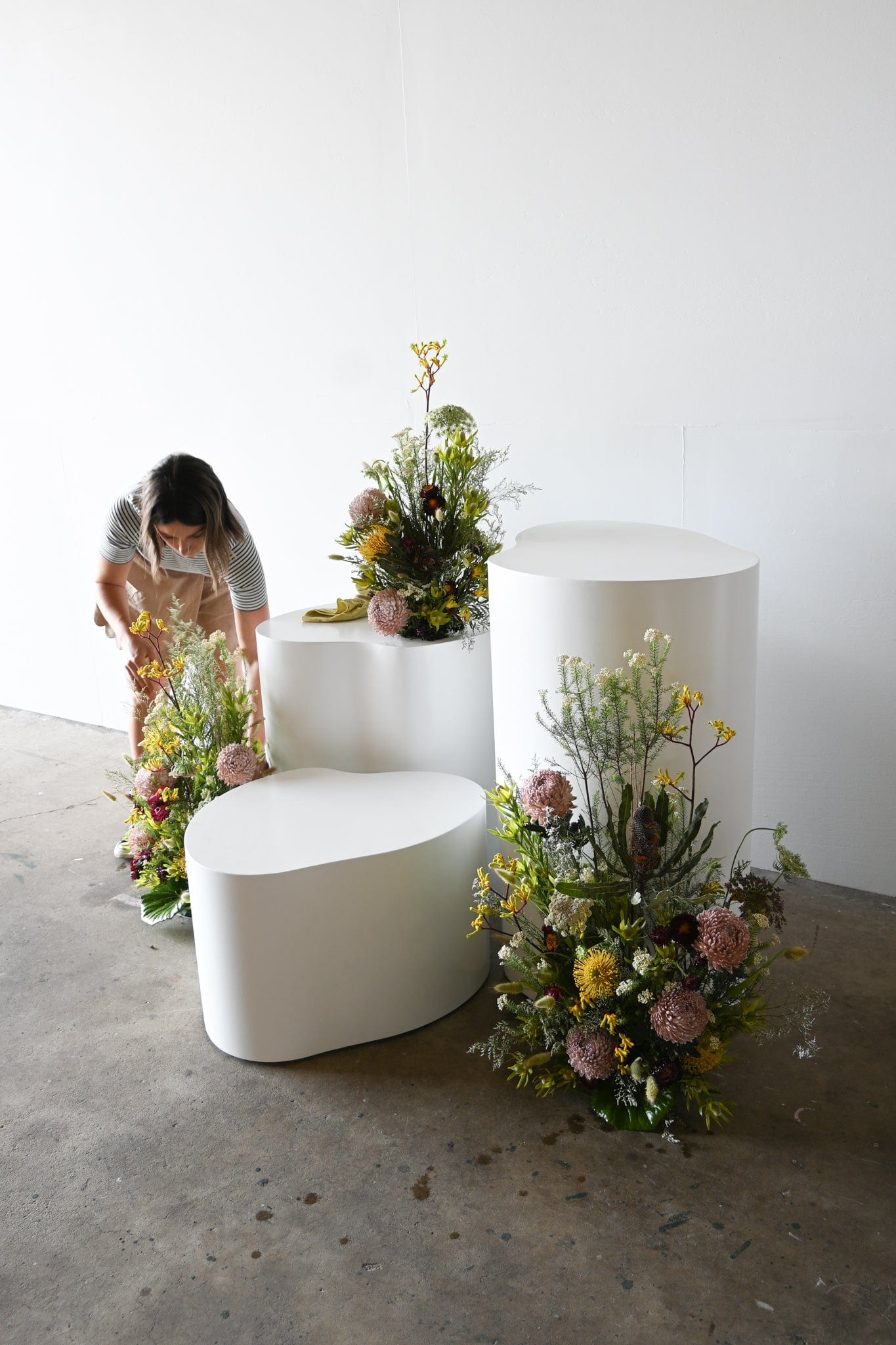 EG ORGANIC Plinth - WHITE 450mm
