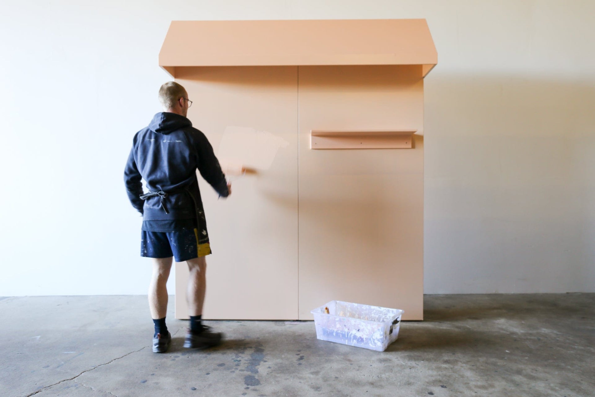 Boxed Back Wall | 1m walls