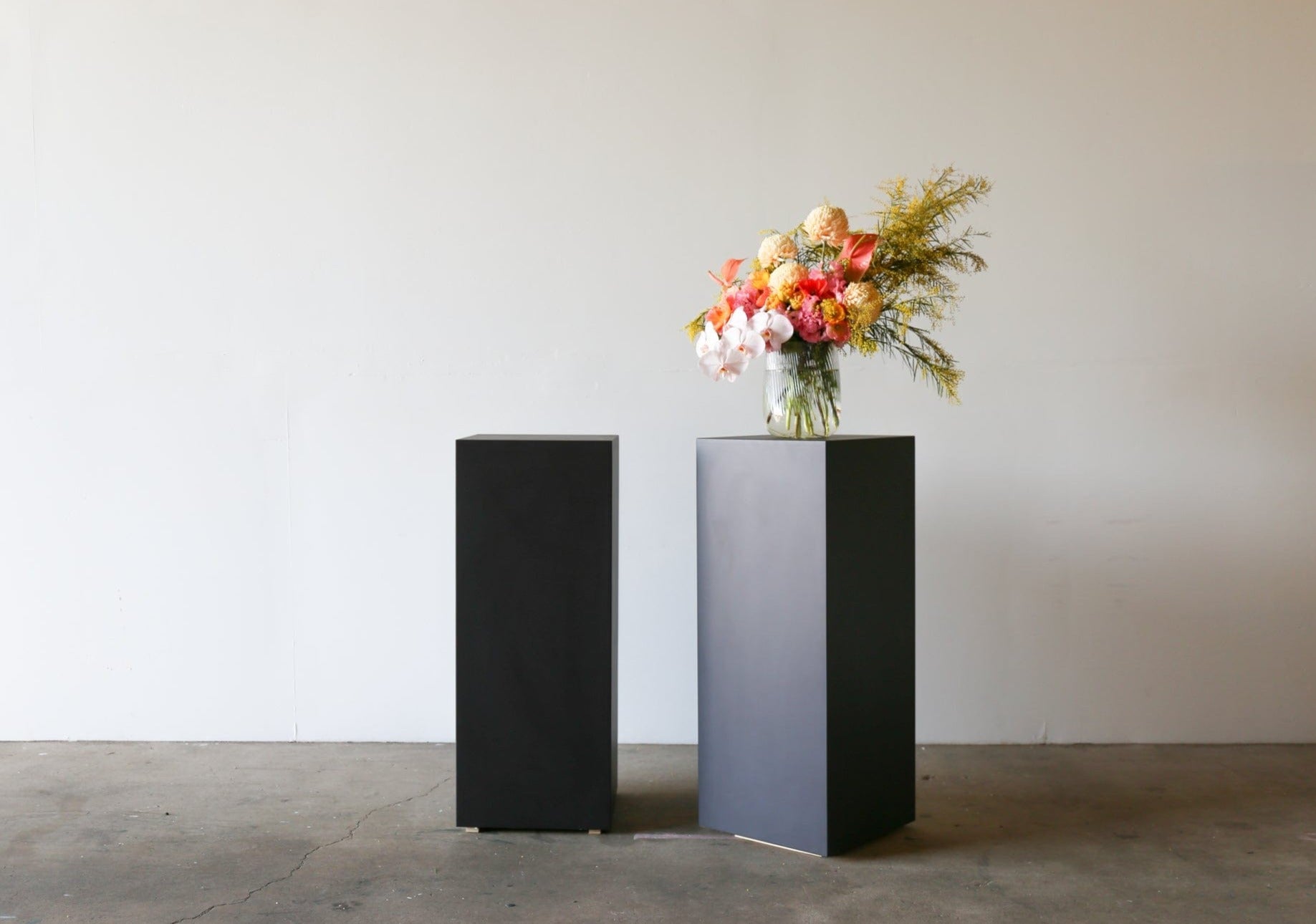 BK Plinth - SQUARE BLACK 1000mm H