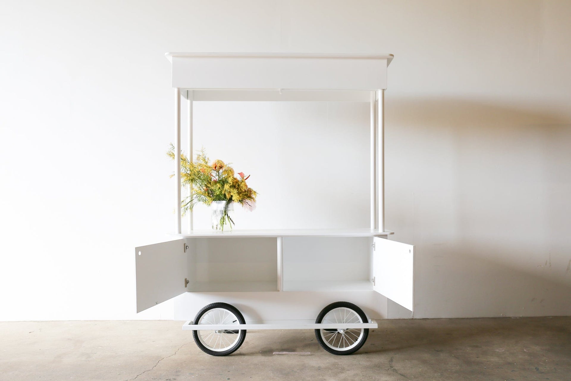 ROBIN Cart - WHITE (SOLID UNIT)