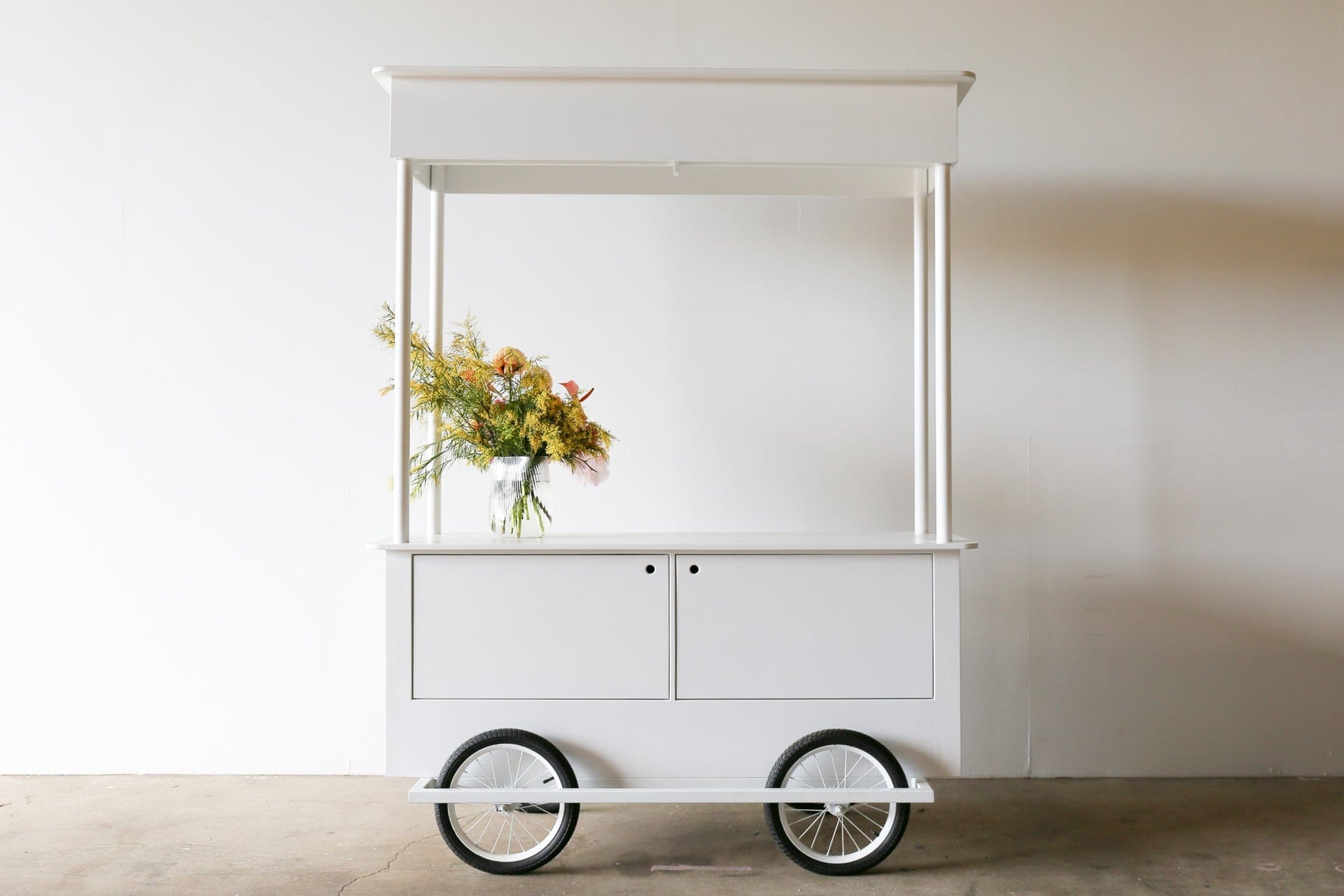 ROBIN Cart - WHITE (SOLID UNIT)