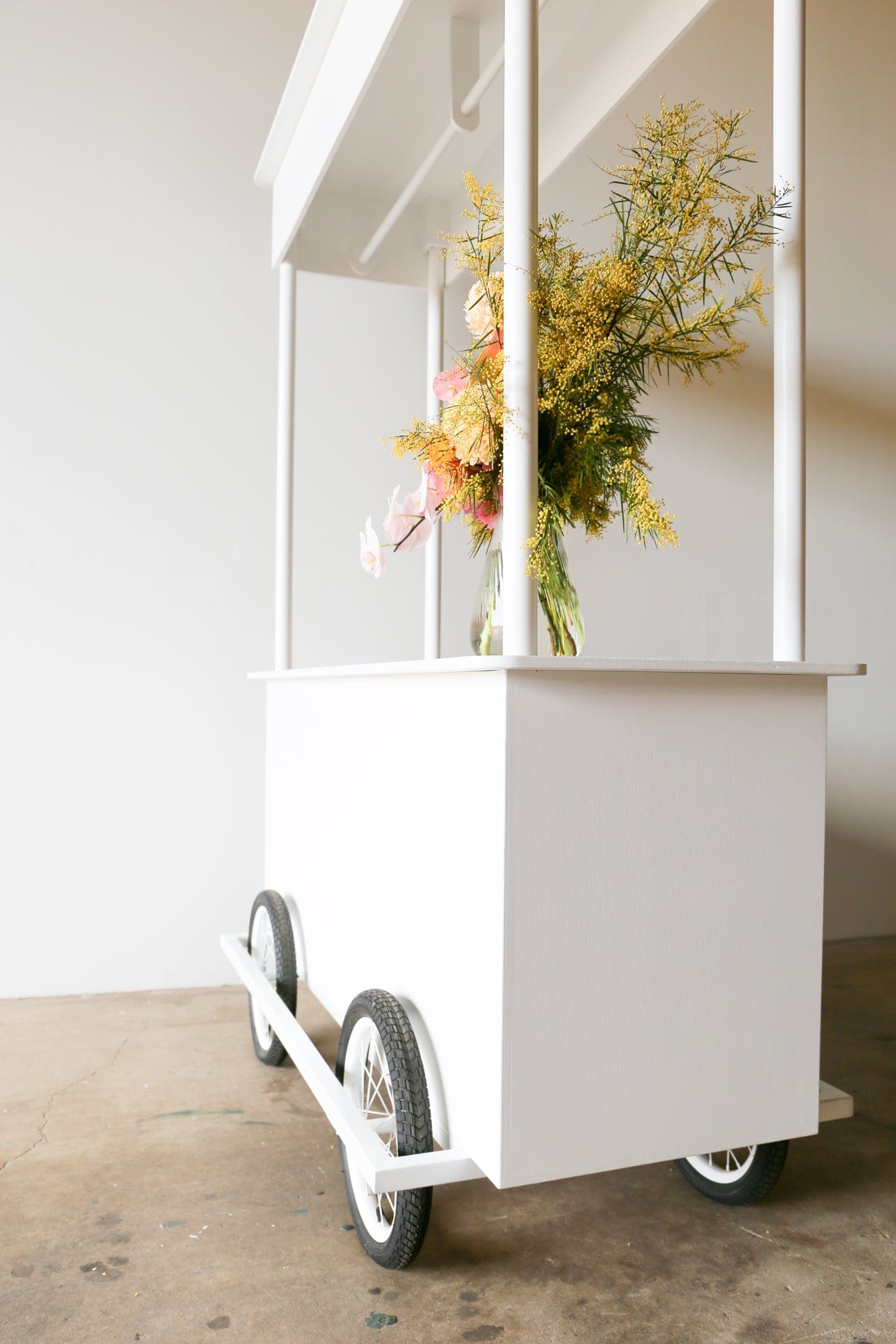 ROBIN Cart - WHITE (SOLID UNIT)