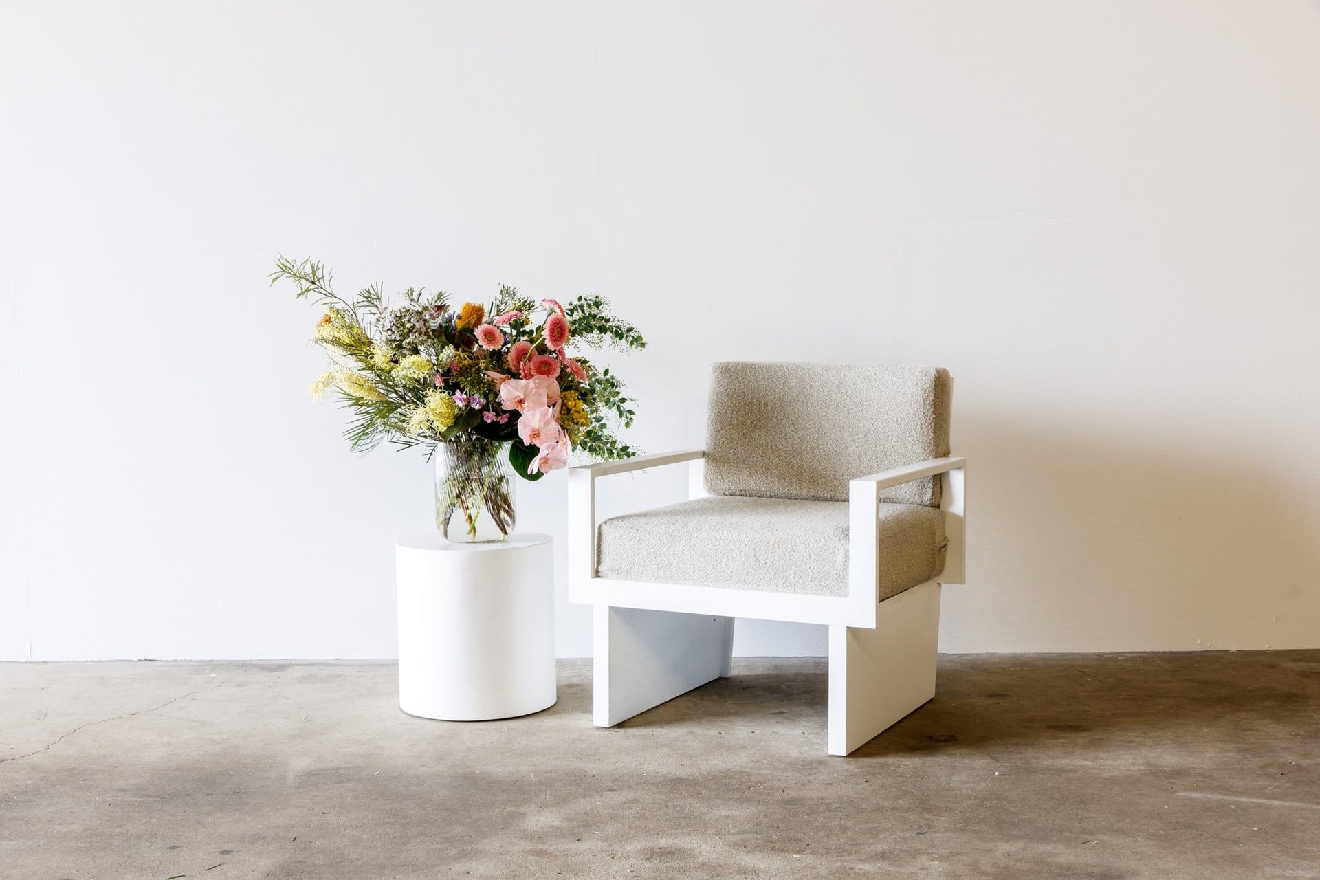 JEFFRIES Chair - WHITE