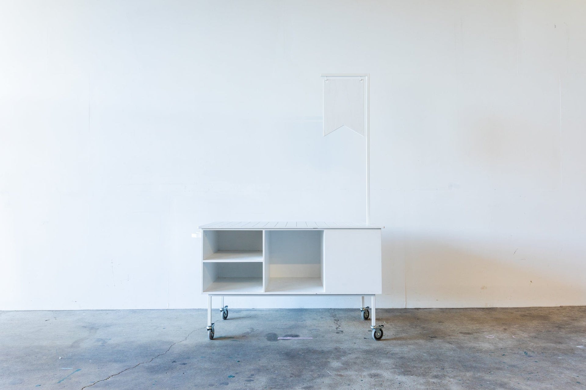 PROSECCO Cart - WHITE (SOLID UNIT)