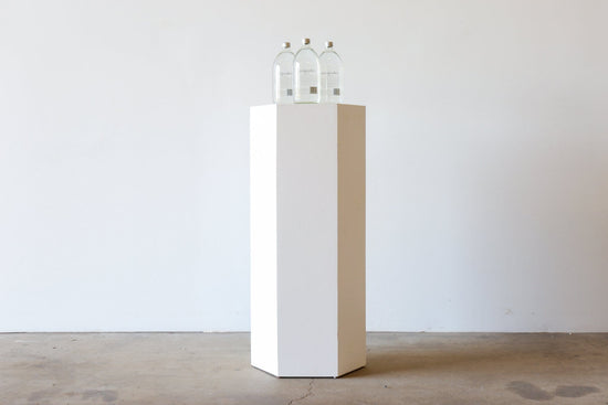 BK Plinth - HEXAGONAL WHITE