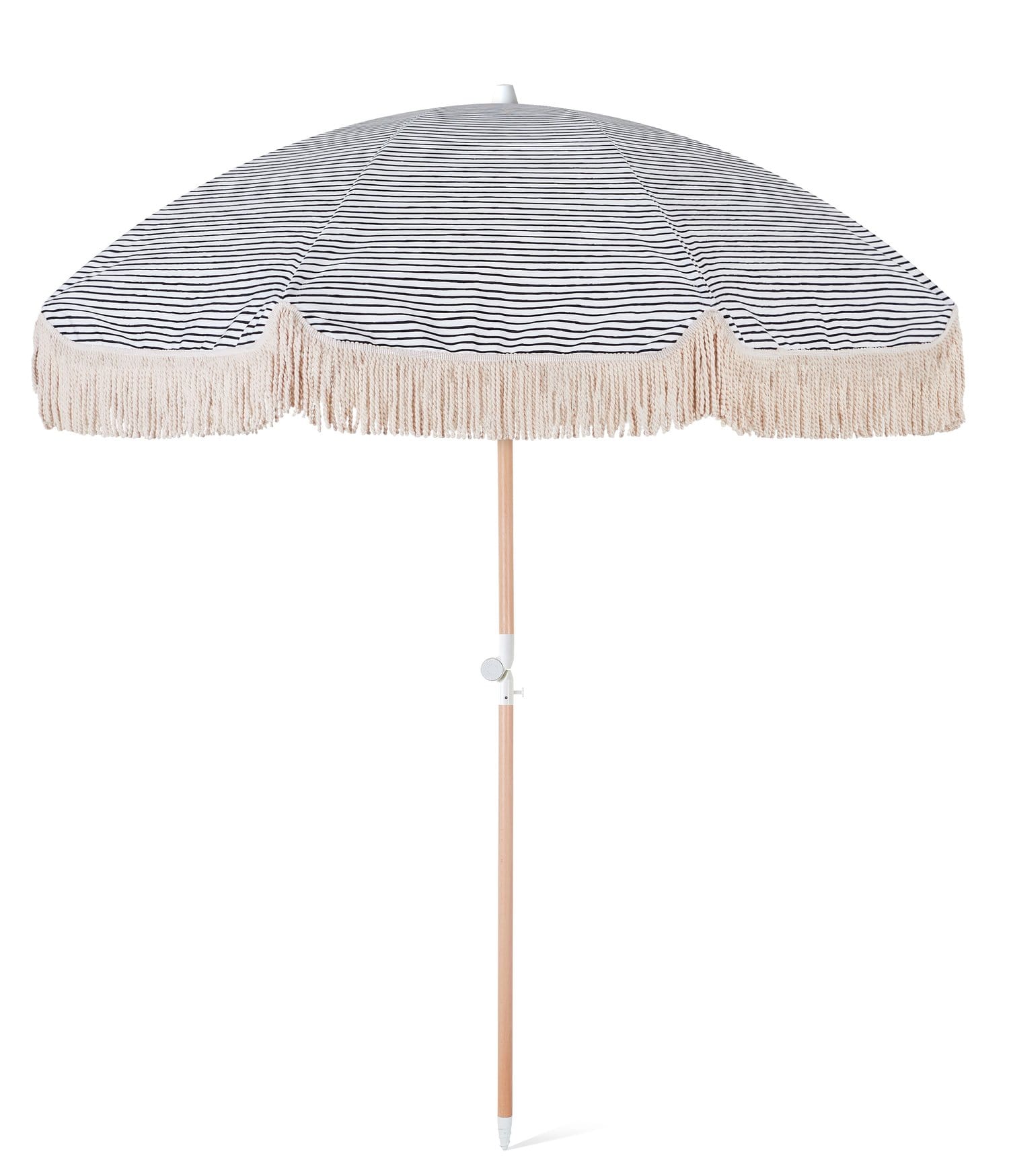 SUNDAY Umbrella - STRIPED WITH BLACK BASE