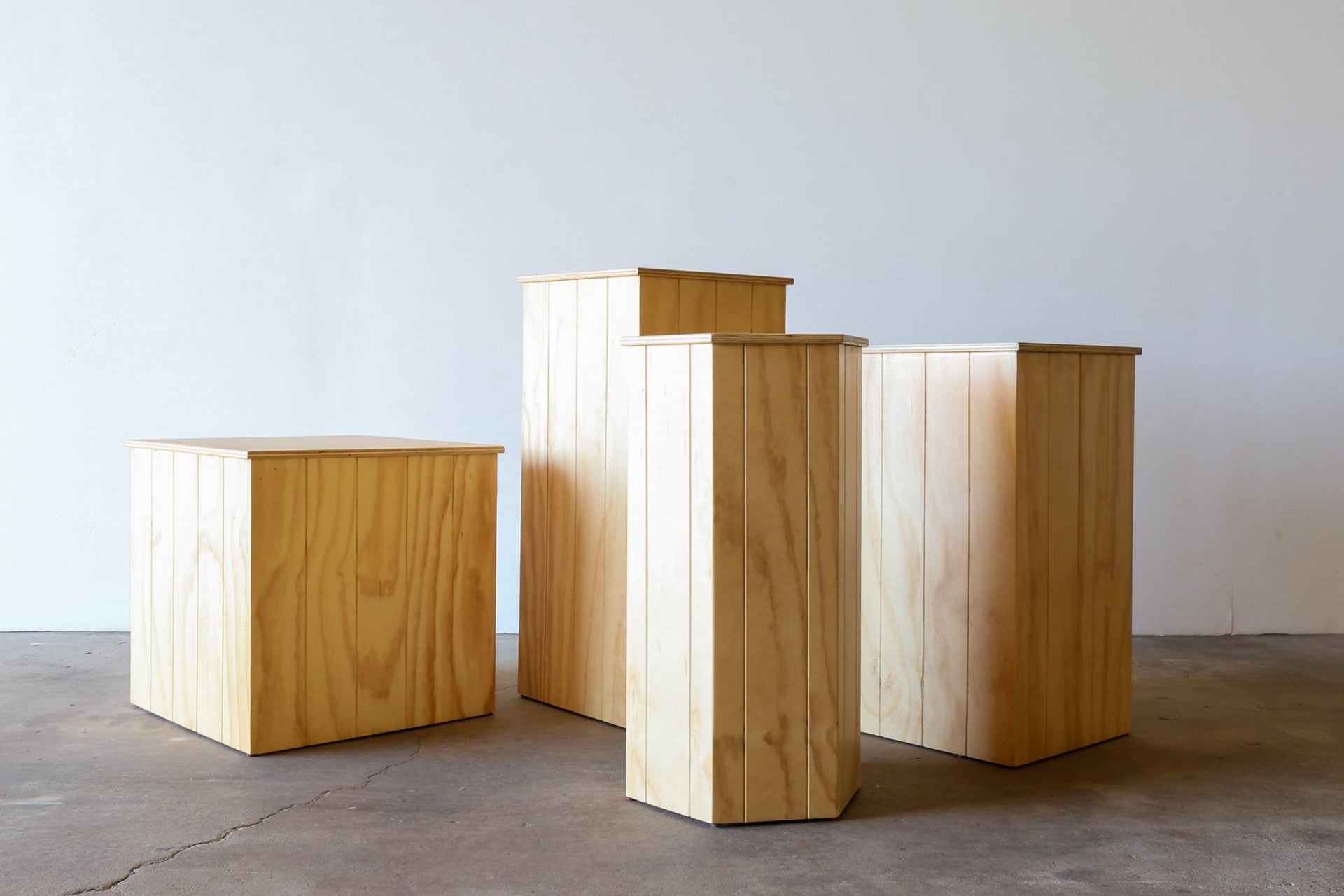 SC Plywood Plinth - CUBE 550mm H
