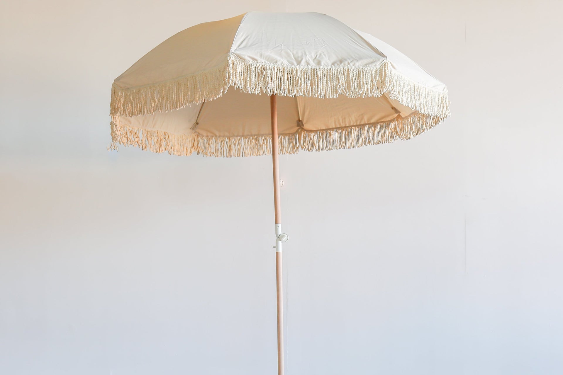 SUNDAY Umbrella - CREAM WITH BLACK BASE