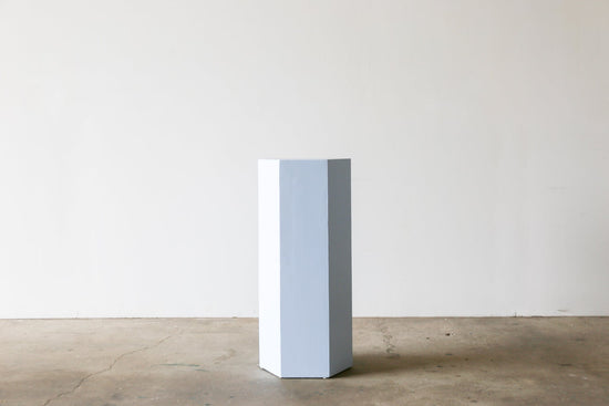 BK Plinth - HEXAGONAL POWDER BLUE