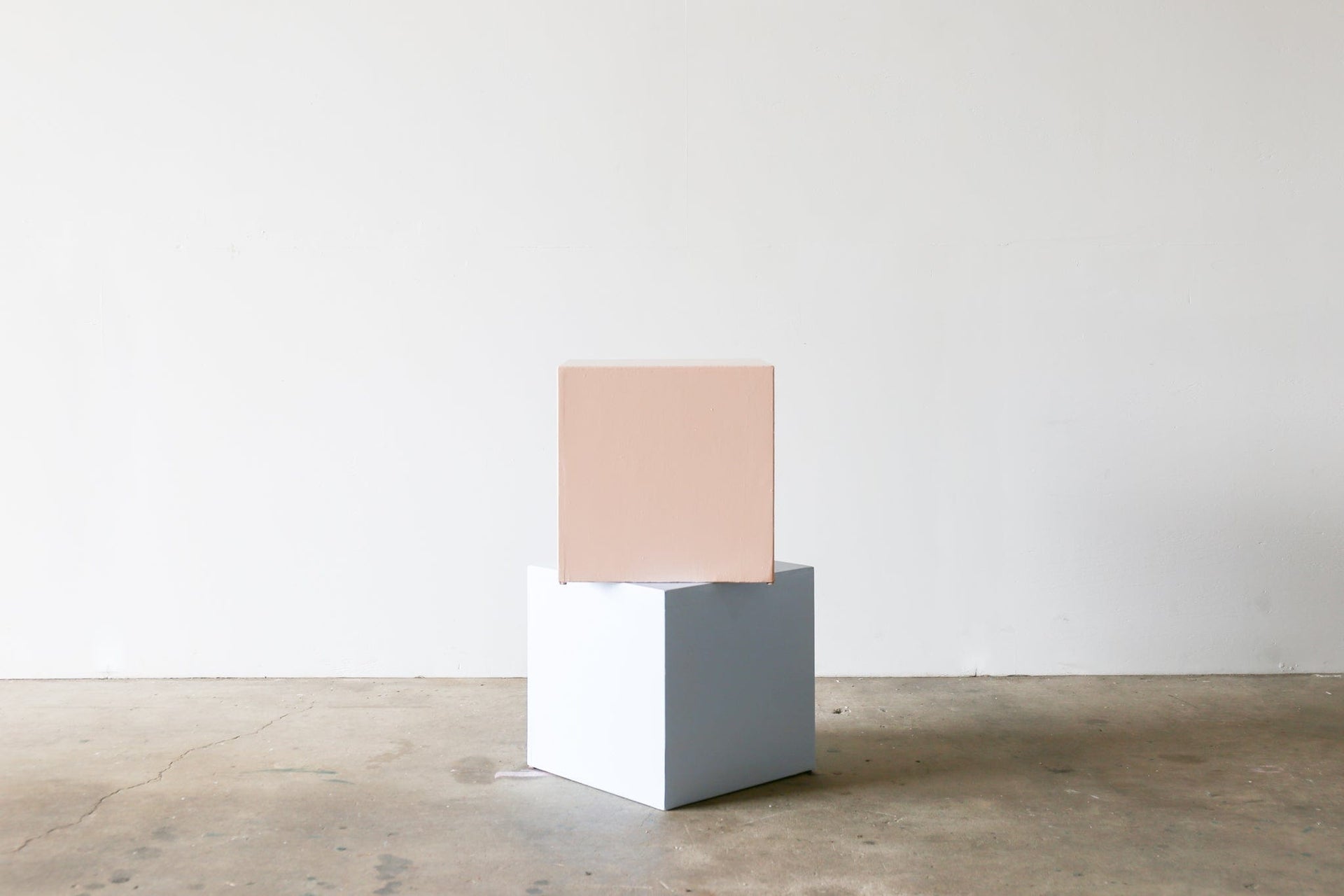 BK Plinth - CUBE POWDER BLUE