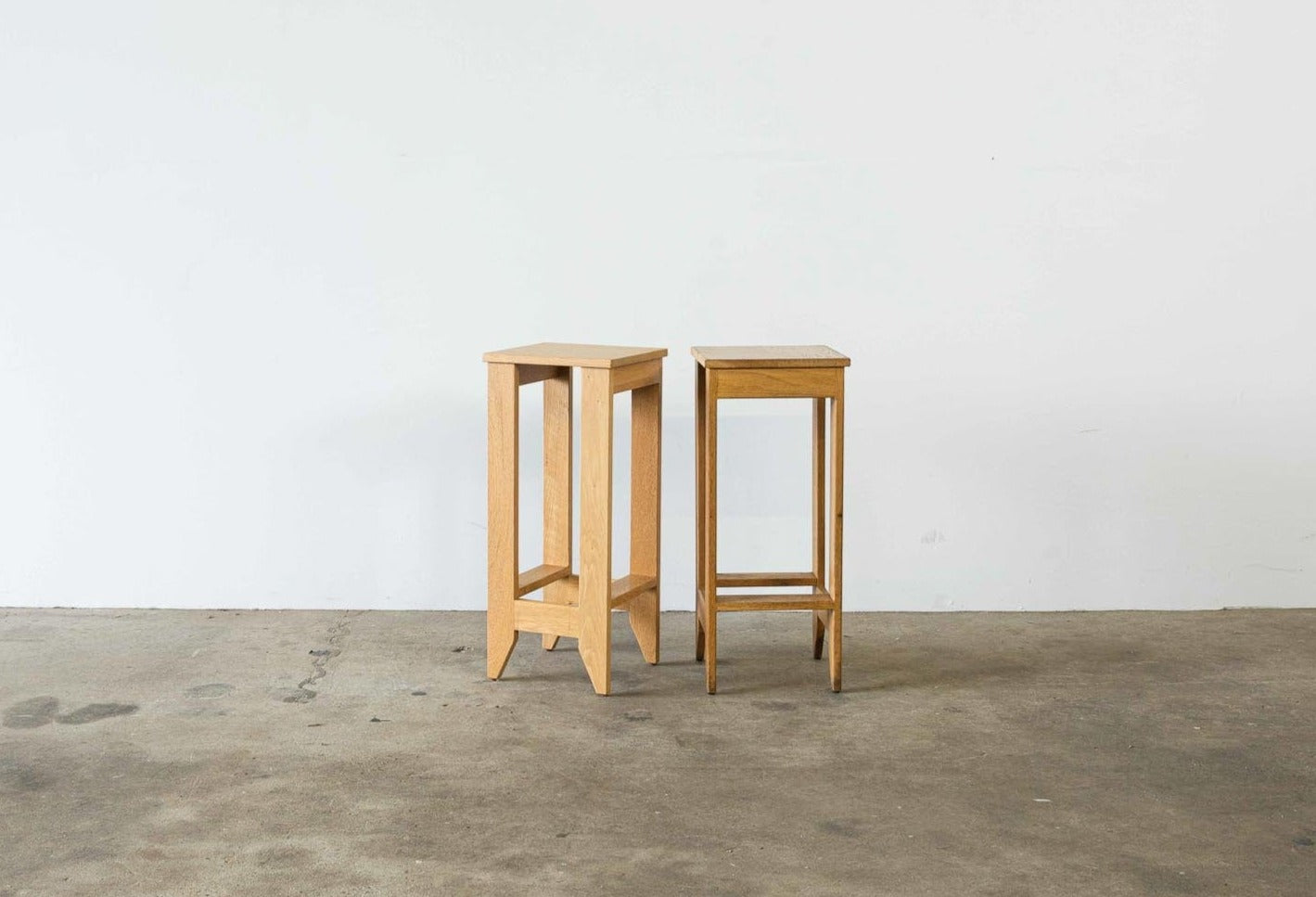 TALL JAMAUL Blonde Stool