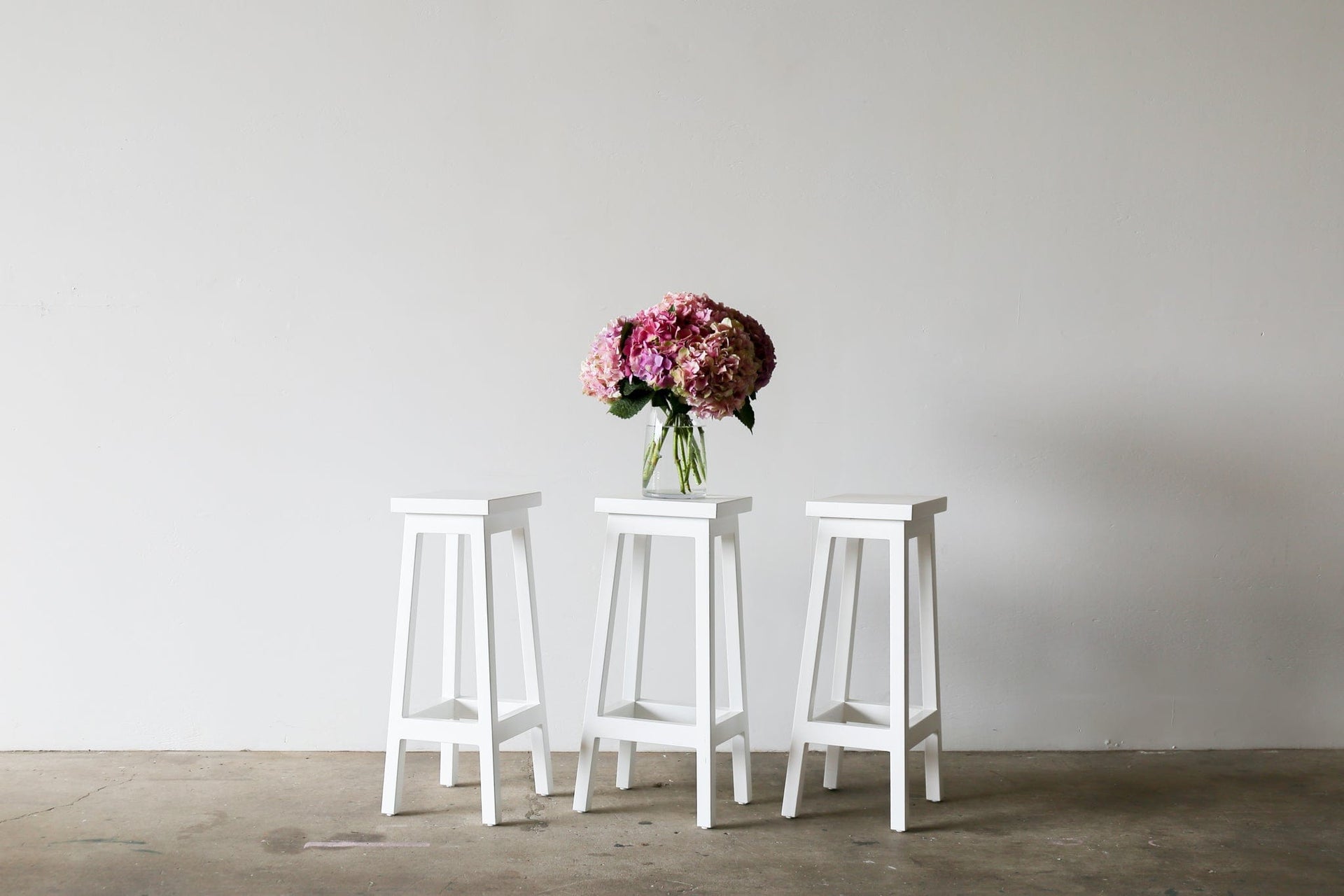 SHERBERT Stool - WHITE