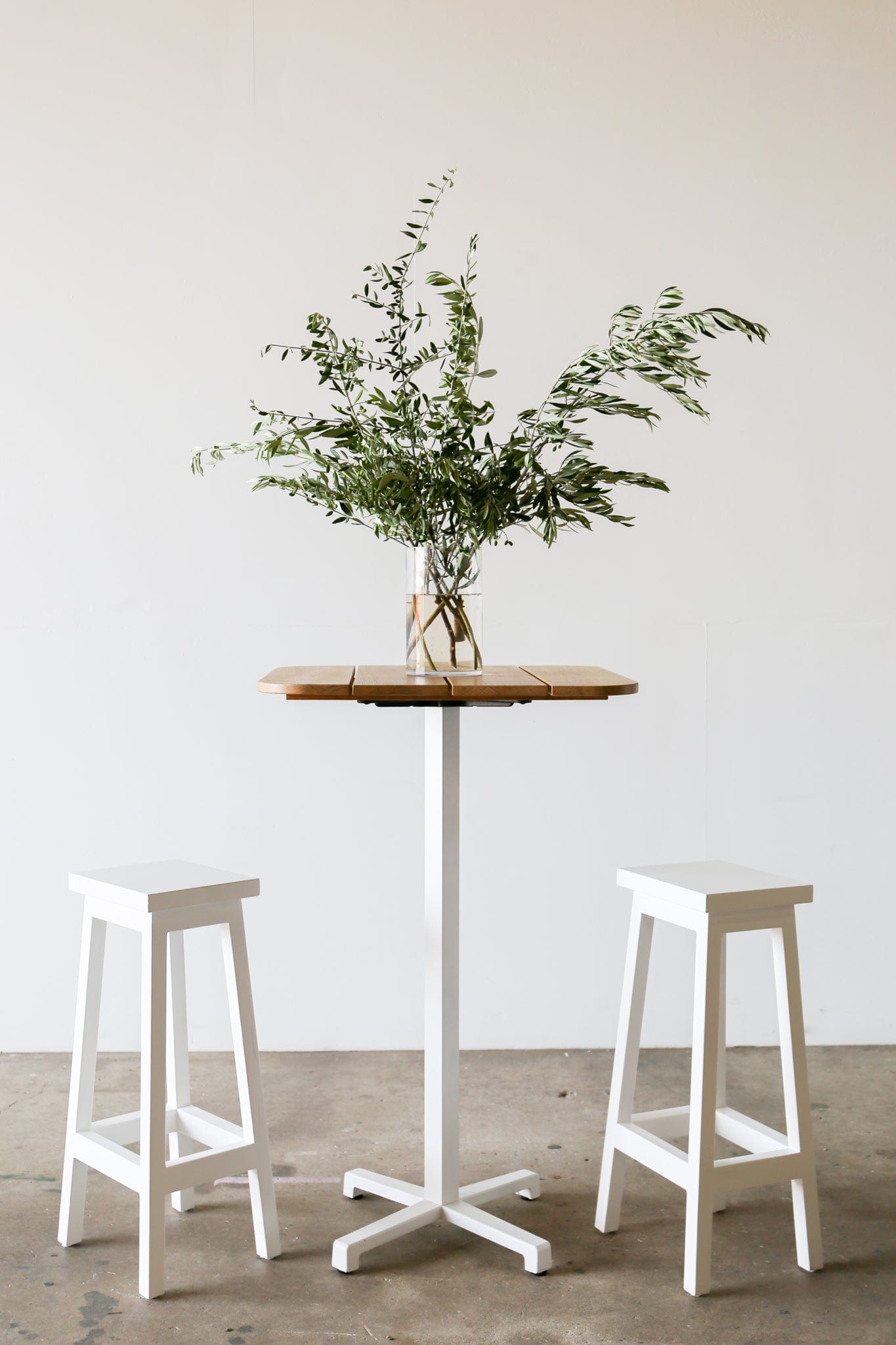 SHERBERT Stool - WHITE