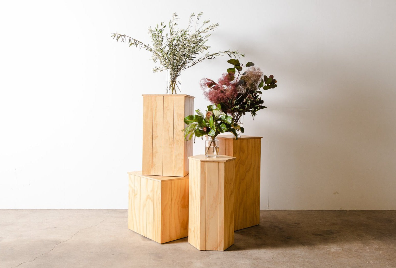 SC Plywood Plinth - CUBE 550mm H