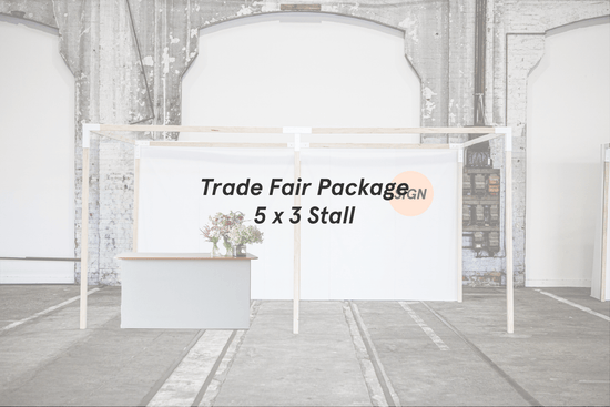 Trade Fair Package | To suit 5 x 3 stall