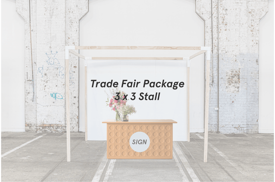 Trade Fair Package | To suit 3 x 3 Stand